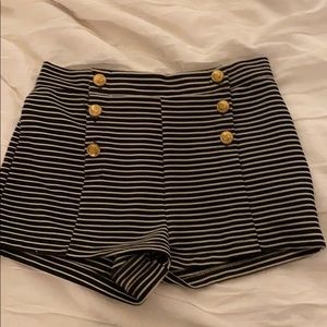 Striped shorts